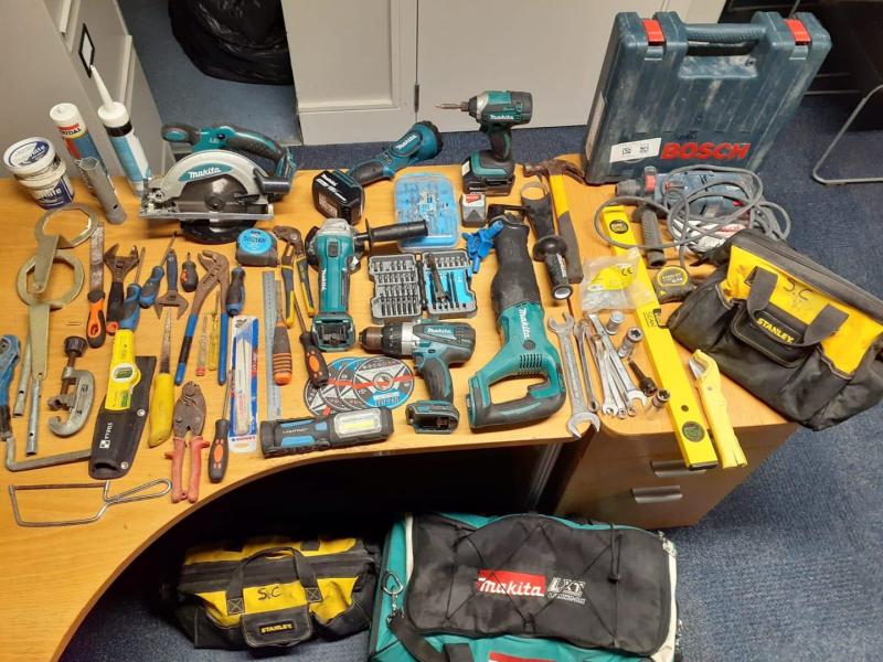 Arrest made after gardaí discover stolen property in Offaly