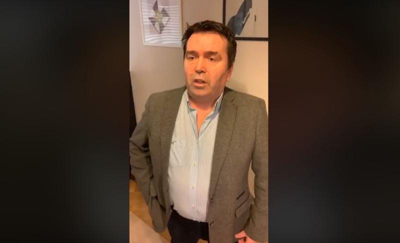 WATCH | Longford's Paul Hennessy sings the National Anthem live on Facebook for St Patrick's Day