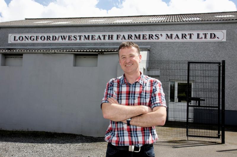 Former manager of Ballymahon mart John O Hanlon Picture: Michelle Ghee