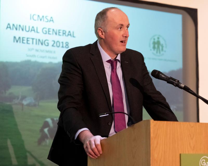 ICMSA leader Pat McCormack