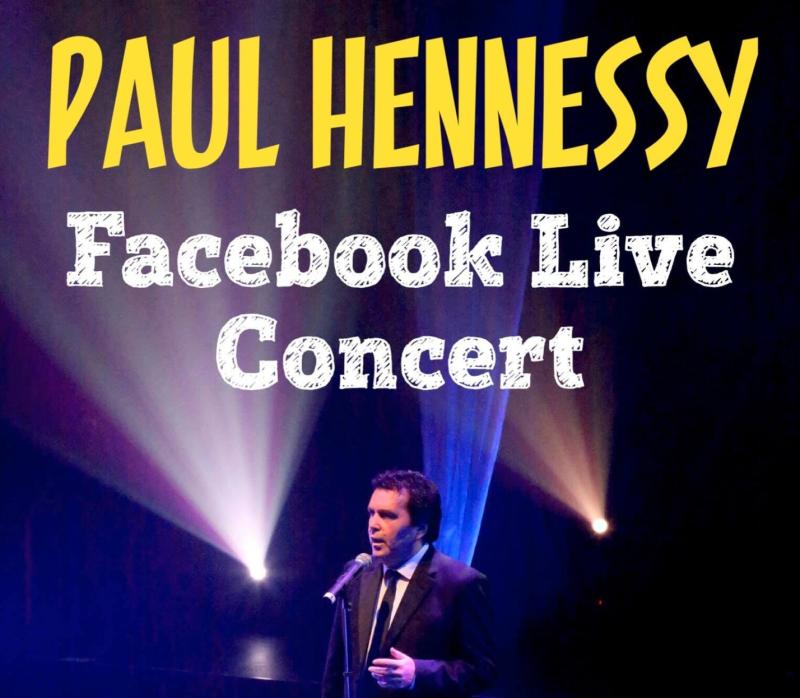 Longford's Paul Hennessy to put on a Facebook live performance this evening