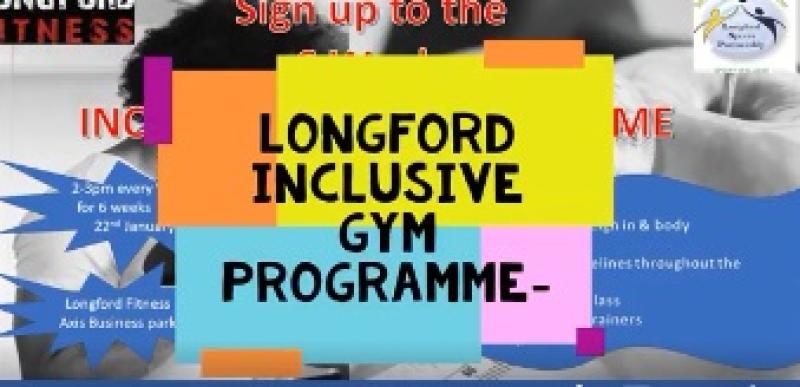 WATCH| Keep fit and healthy with the Longford Inclusive Fitness gym programme