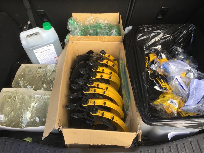 Longford school answers Covid-19 call and supplies Mullingar hospital frontline staff with much needed protective equipment