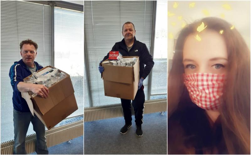 Longford people step up to donate Personal Protective Equipment to healthcare workers