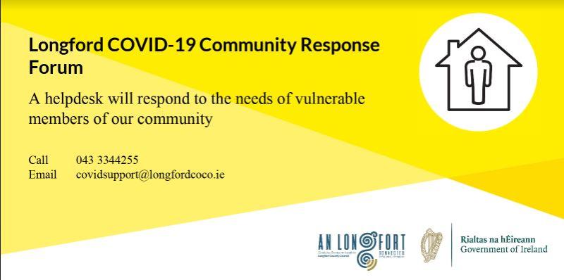 Longford County Council sets up dedicated Covid-19 helpline