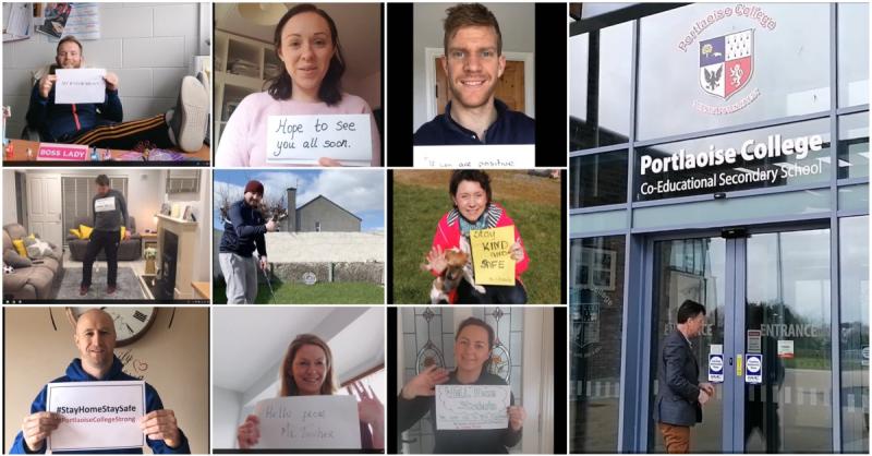 WATCH | Teachers from a midlands school send morale boosting message to their students