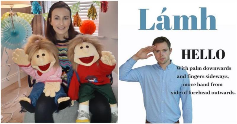 Lámh sign system offers free online resources to help parents and carers at home 