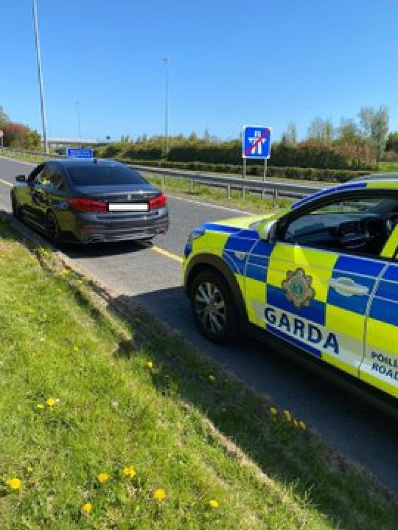 Shocking! Garda&iacute; catch motorist doing over 200km/h on a major motorway in Ireland