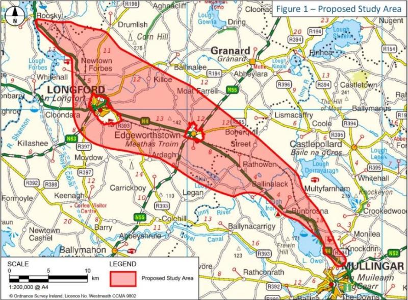 Public consultation to be held on N4 Mullingar - Longford - Roosky route
