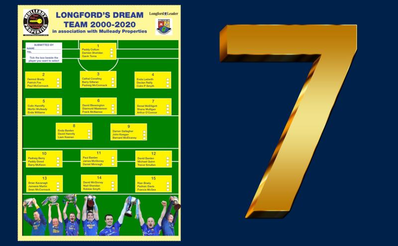 POLL | Vote for your left half back on Longford's Dream Team 2000 - 2020