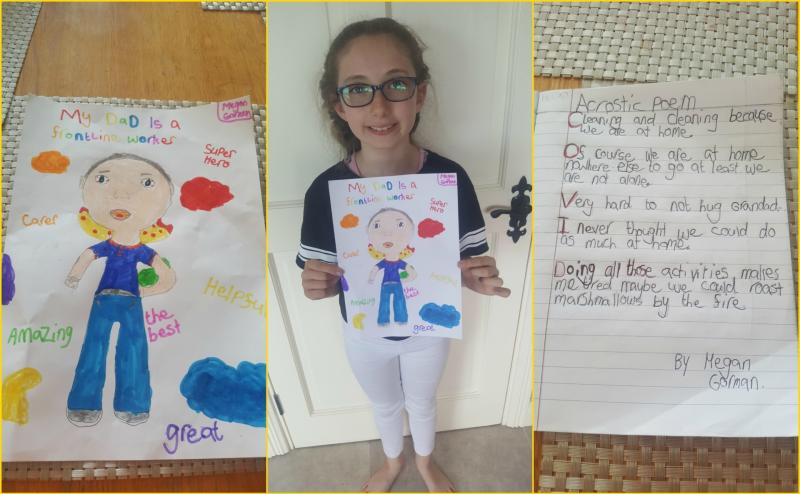 Longford 'superhero' Megan Gorman puts her birthday and First Communion celebrations on hold