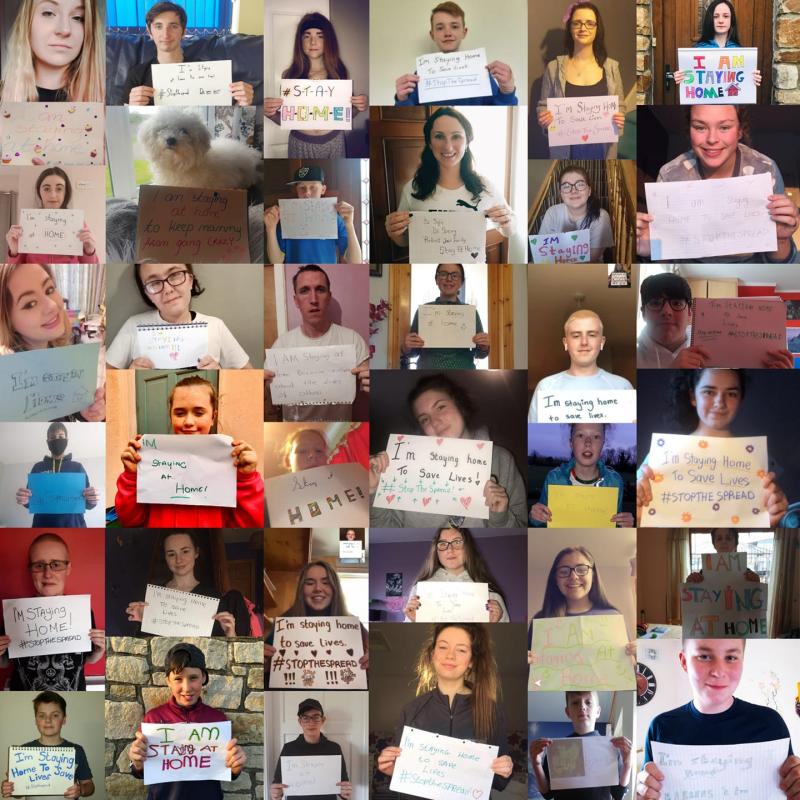 I’m Staying At Home: Foróige members send a powerful message to their peers