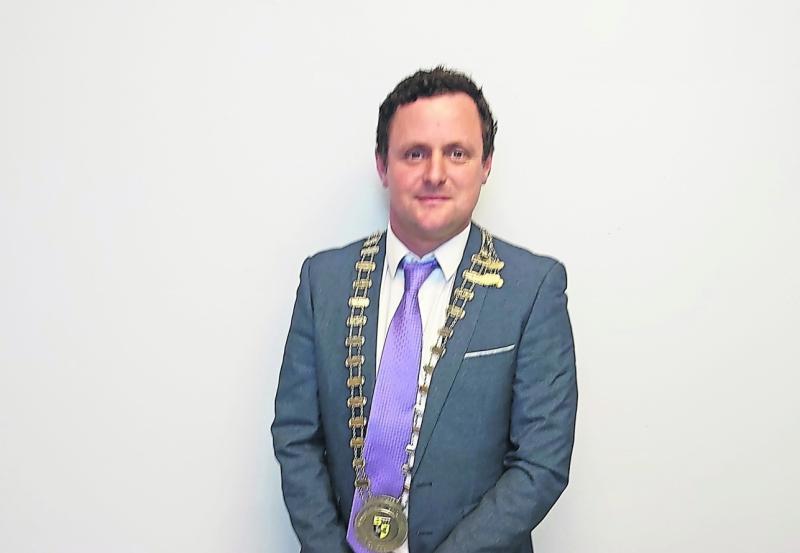 Lanesboro's Cllr Gerard Farrell takes on Cathaoirleach role