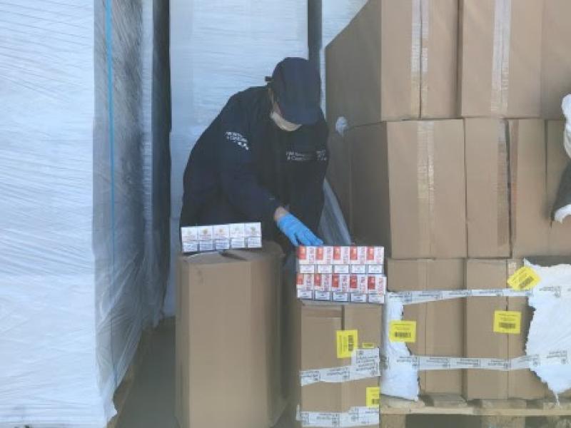 Three men arrested and eight million cigarettes seized in cross border operation