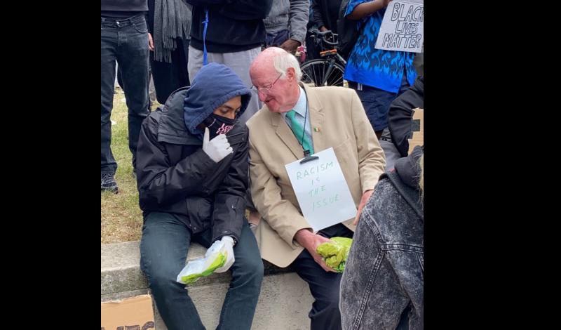 Longford native participates in London Black Lives Matter protest