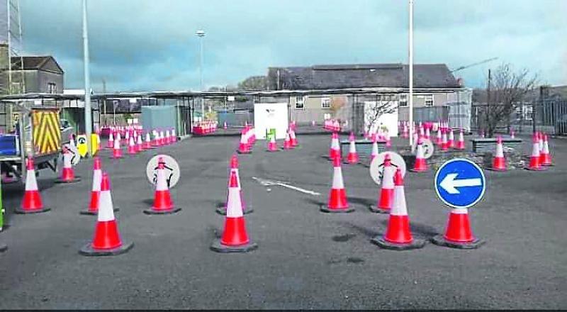 Mixed views over future of Longford Covid-19 test centre