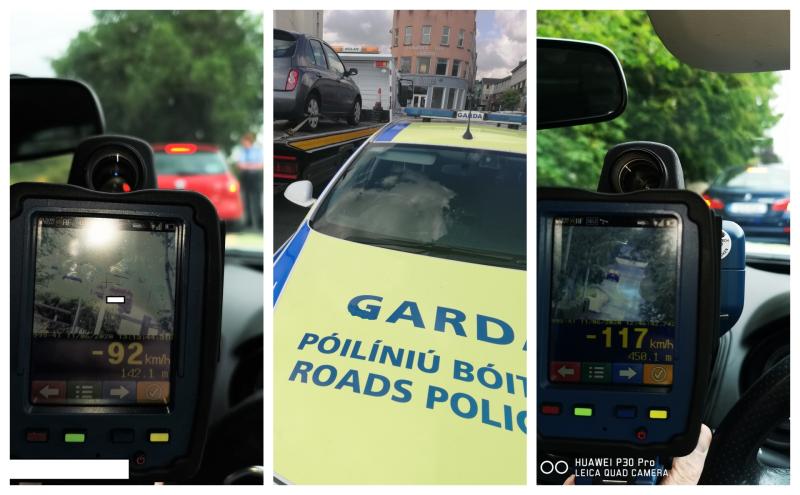 Two cars seized and speeders detected by Longford Garda Roads Policing Unit