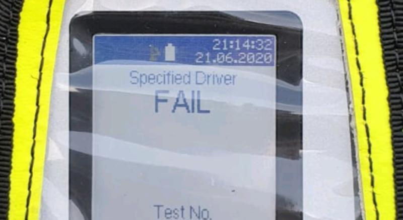 Speeding driver with no licence tests positive for drugs 