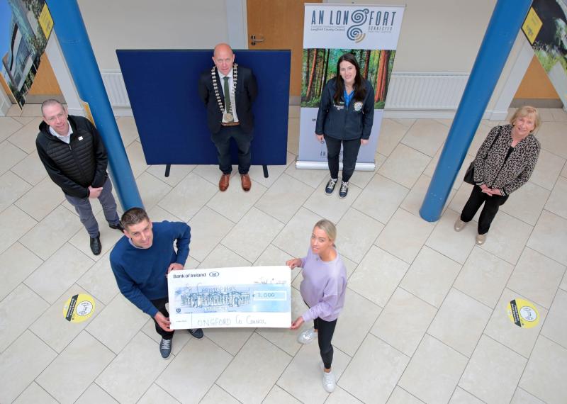 Longford County Council employees and elected members 2km Challenge raises €2,000 for St Christopher’s 