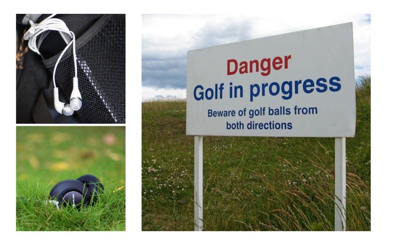 "FORE" | County Longford Golf Club expresses concern over the wearing of headphones while playing golf
