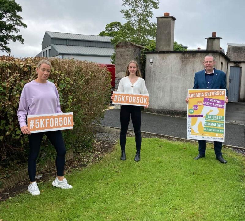 Longford ladies football star Michelle Farrell urges people to  support St Christopher's Services