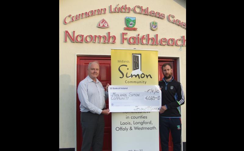 Fintan's marathon 320km cycle raises €6,033 for Midlands Simon Community