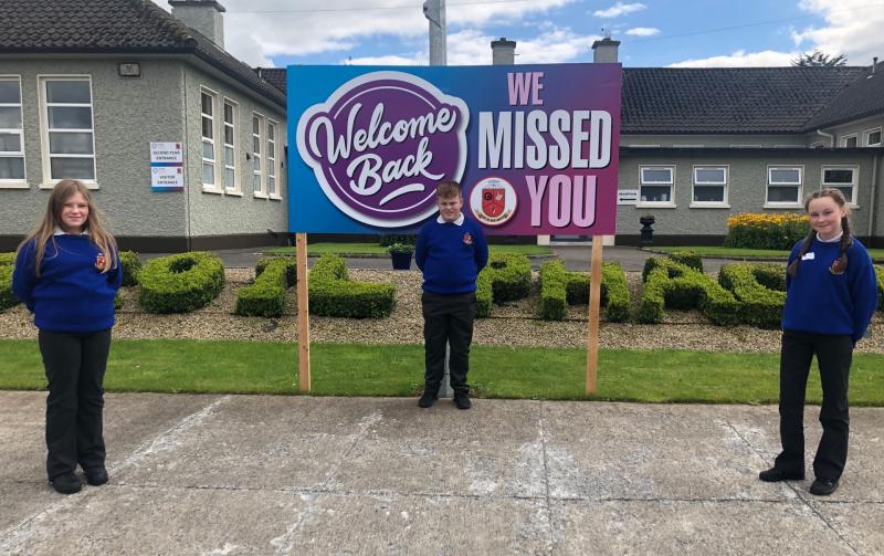 Árdscoil Phádraig Granard delighted to reopen its doors as students return
