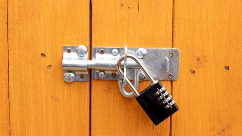 Lock damaged and gardening tools taken from shed near Newbridge 