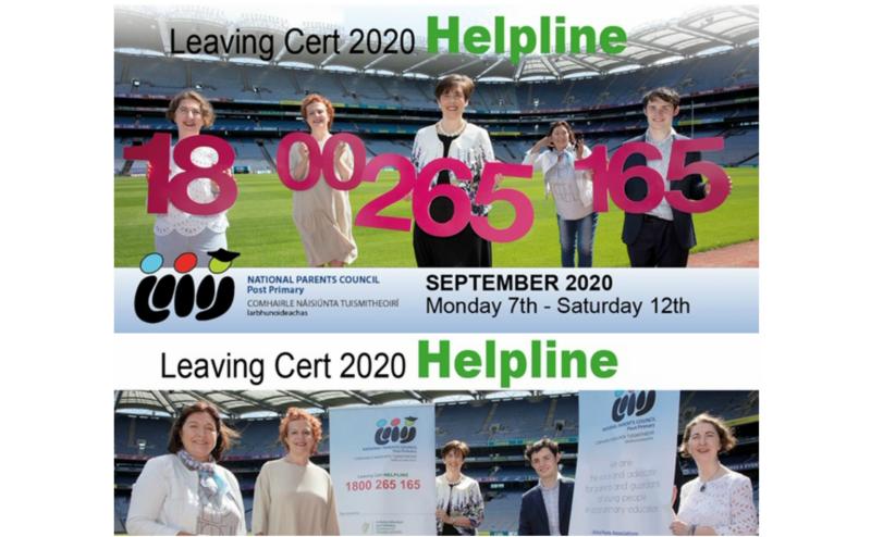 Leaving Certificate Helpline 2020 will deliver one to one advice