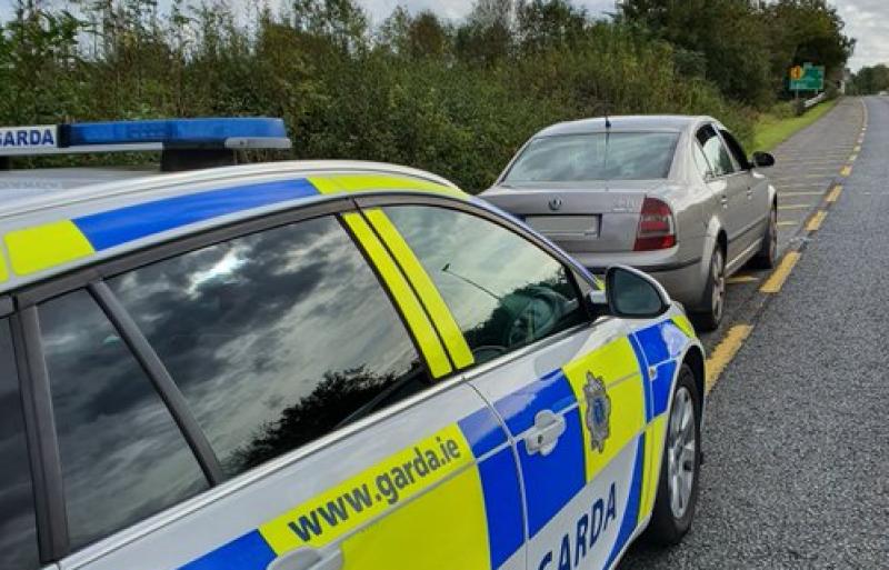 Longford Roads Policing Unit arrest and seize car of disqualified driver caught on the N4