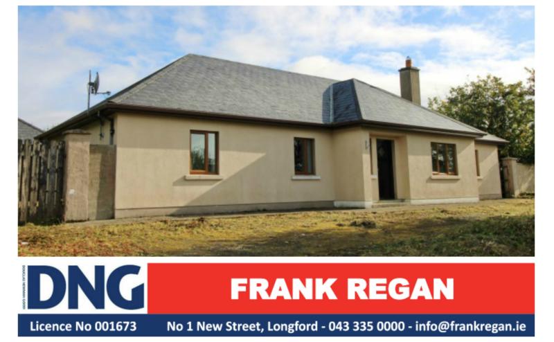 Frank Regan DNG auctioneers Longford: Beautiful bungalow for sale in online auction