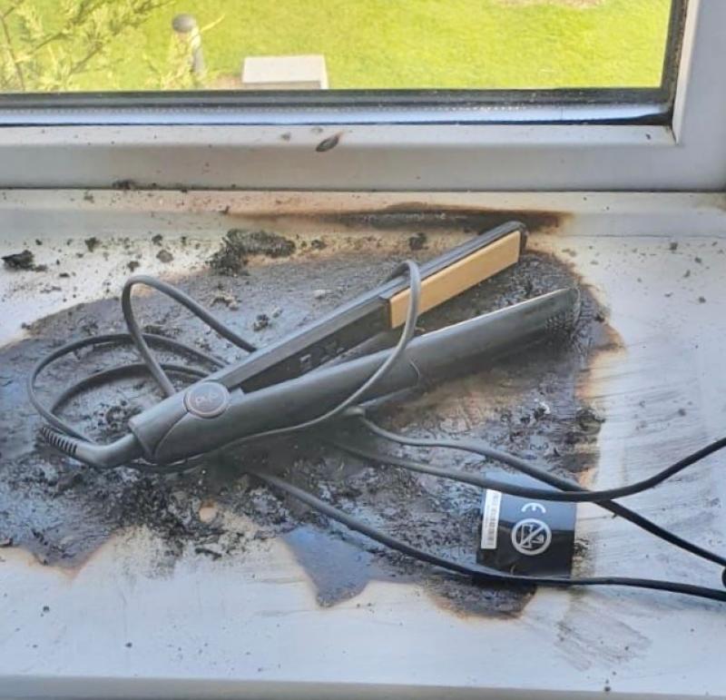 PHOTOS Warning about dangers of leaving appliances plugged in