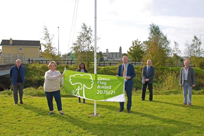 Longford’s ‘hidden gem’ The Albert Reynolds Peace Park wins Green Flag award 