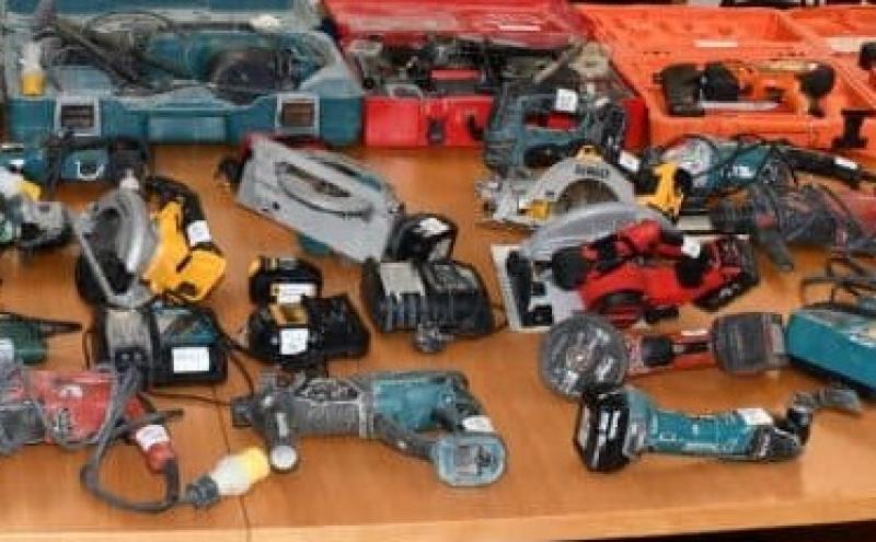 Gardaí found 95 power tools during investigation of 'organised crime gang'