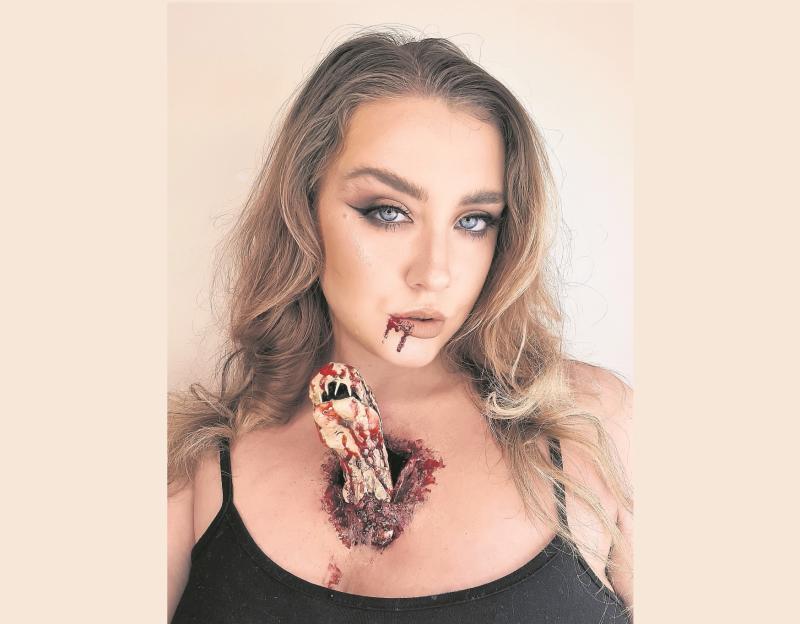 Halloween nightmare for make-up artist Jade as her special effects are on hold