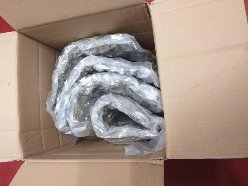 Revenue seize herbal cannabis worth €44,000 in Longford