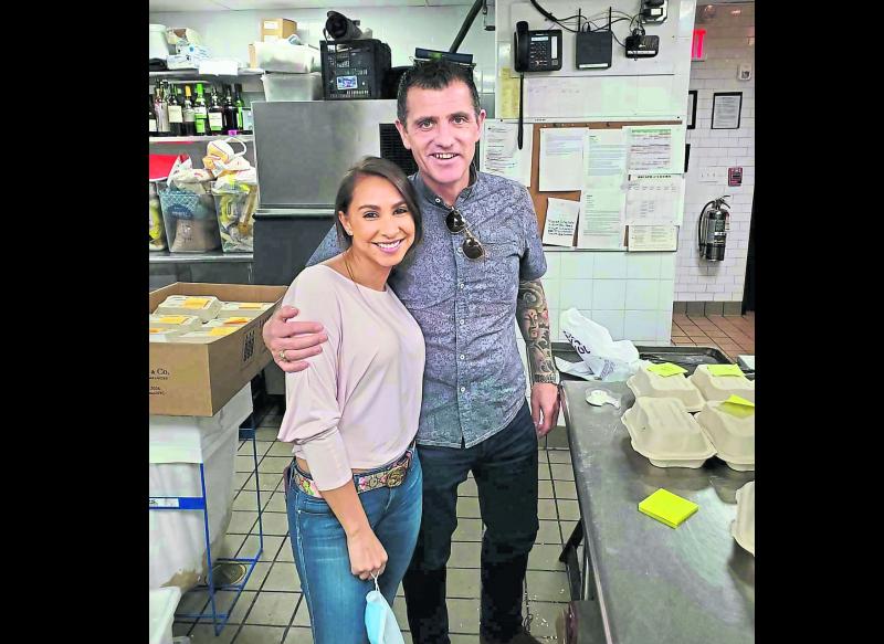 Longford native welcomes UFC double champion Conor McGregor to his New York bar