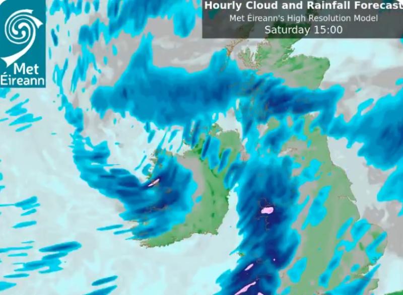 WEATHER WARNING: Met Éireann issues Status Yellow Warnings with hail and thunderstorms in forecast