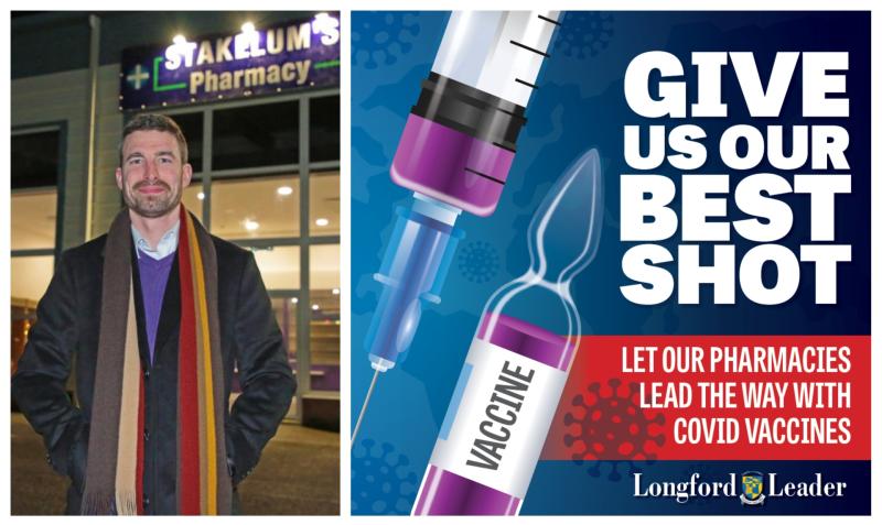 Local pharmacist Seanie Stakelum backs #BestShot campaign as  'a no-brainer'