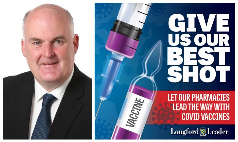 'Pharmacy sector have a proven track record' with vaccinations: Longford TD Joe Flaherty backs #BestShot campaign
