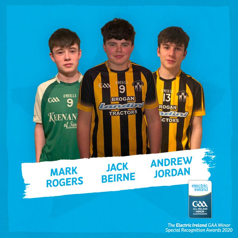 Three Minor footballers win Special Recognition Award for charity work