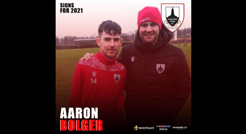 Longford Town FC announces loan signing of Aaron Bolger from Cardiff City