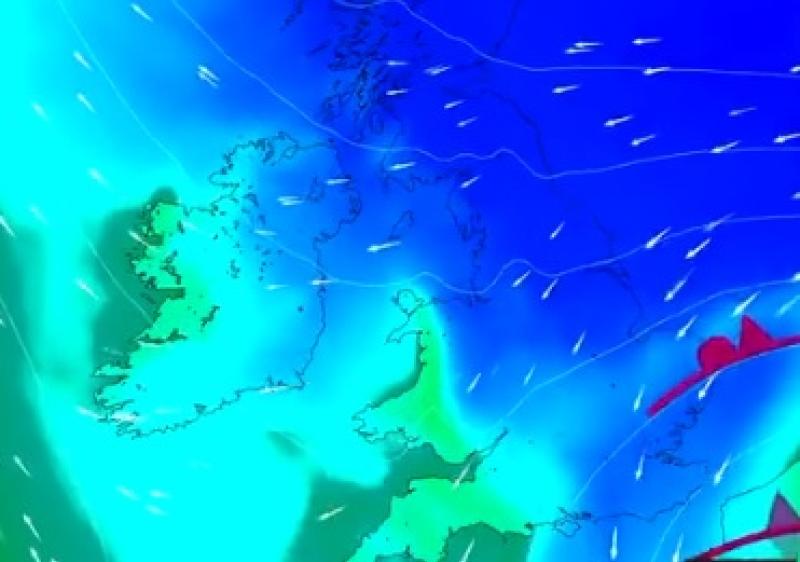 storm darcy met éireann #sneachta snow