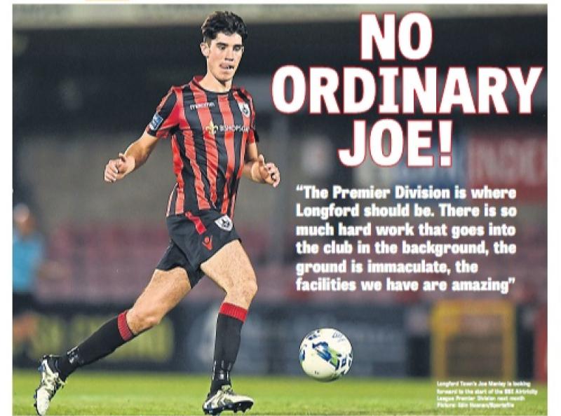 Longford Town star Joe Manley delighted club 'are back where they should be' 