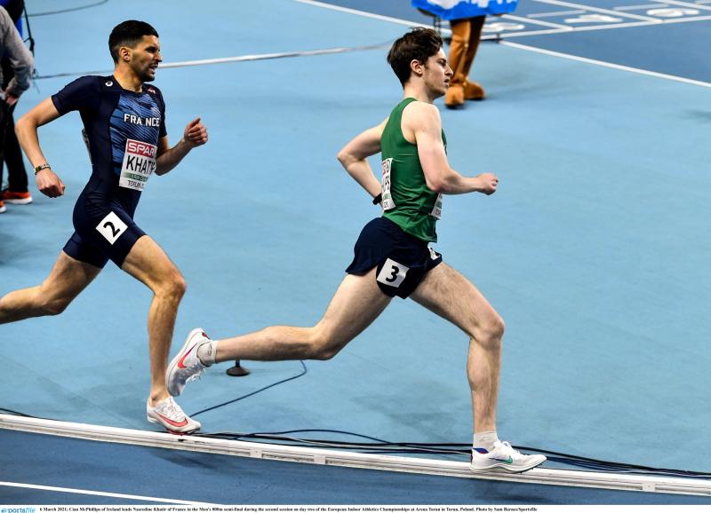 Longford's Cian McPhillips achieves European U20 record during gutsy semi-final performance in Poland 