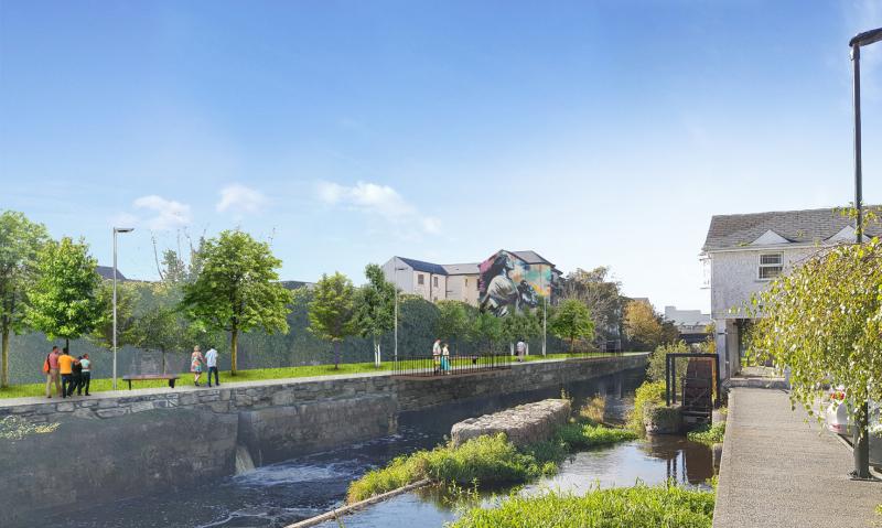 Minister Peter Burke welcomes €14m funding announcement for Longford's Camlin Quarter