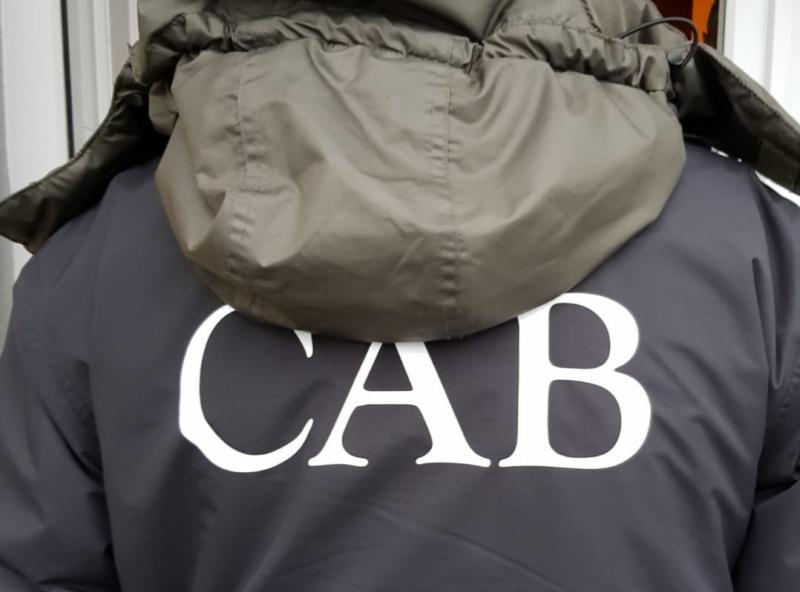 Car and documents seized during CAB operation in Longford