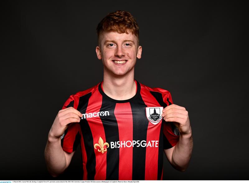Longford Town FC 2020 Young Player of Year Aaron  McCabe determined to enhance his reputation