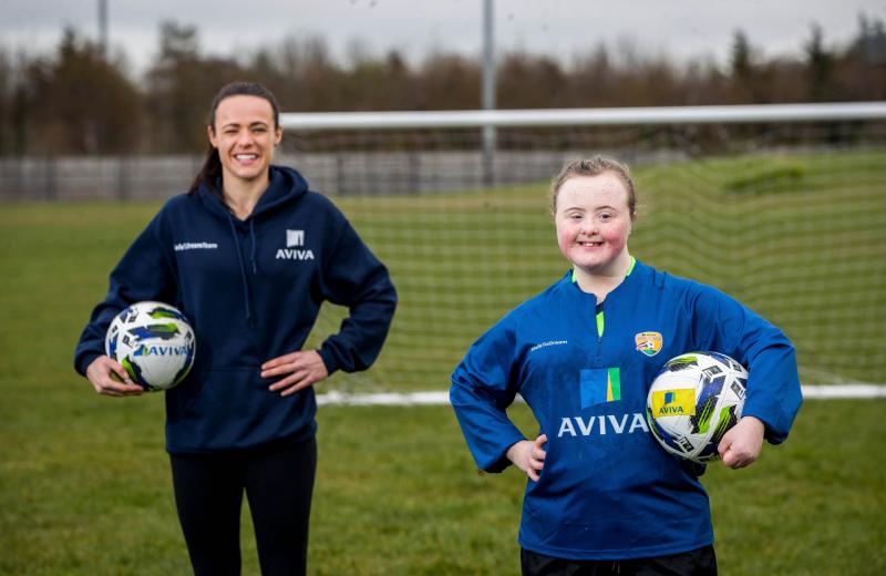 AVIVA Soccer Sisters Virtual Skills Hub is back for Leinster children for Easter break