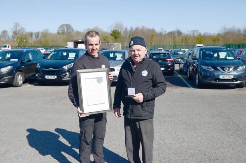 Business All-Star accreditation for Longford's Peter Hanley Motors